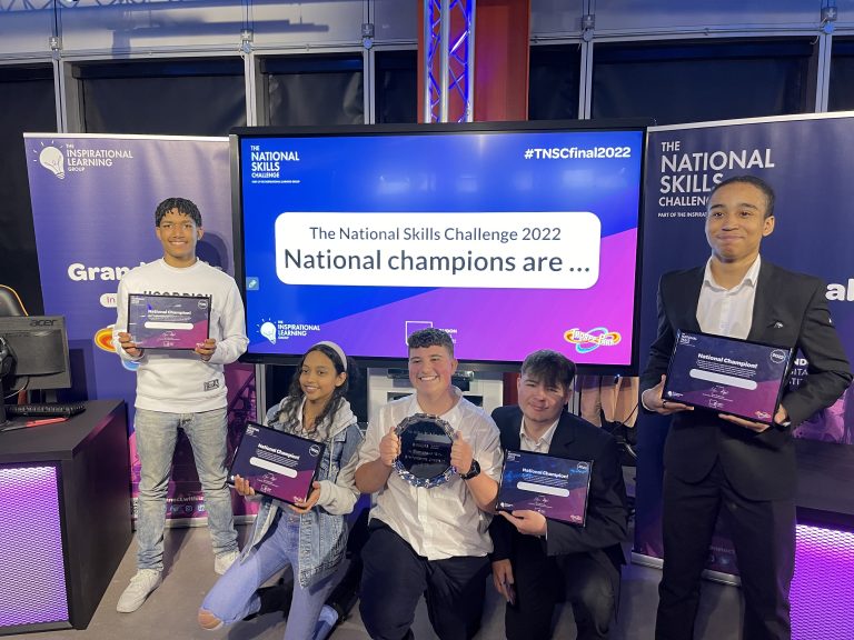 The Inspirational Learning Group crown 2022 National Skills Challenge champions